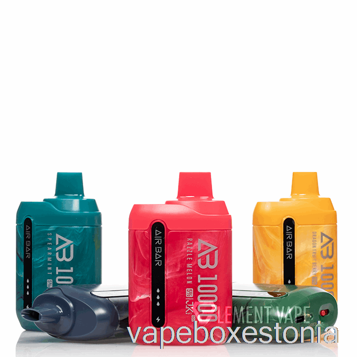 Vape Box Estonia Air Bar Ab10000 ühekordne Läbipaistev